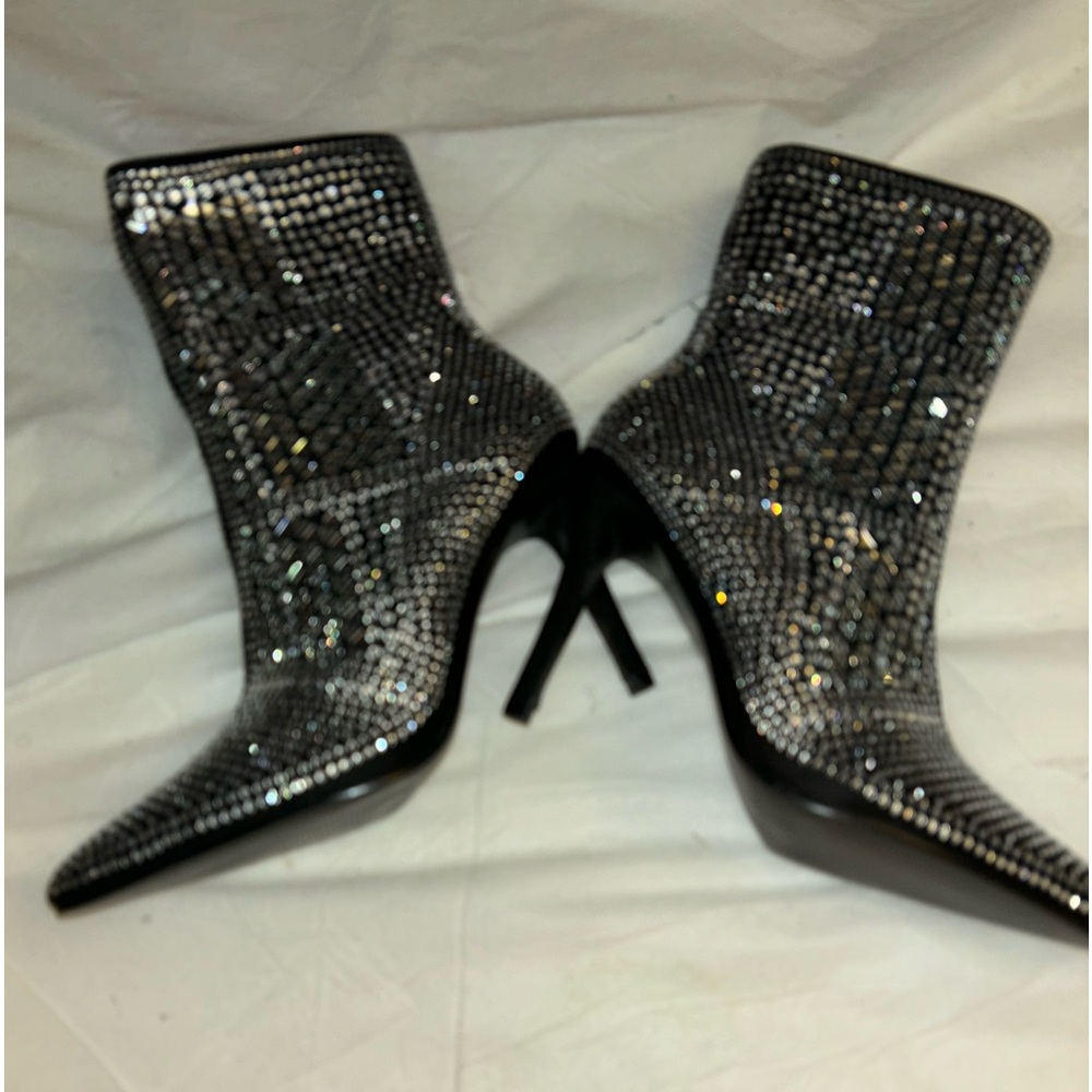 Studded ankle boots